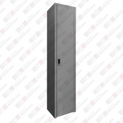 Gabinete Metálico Multiusos 5 Entrepaños 1 Puerta Gris